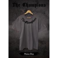 ราคา THE CHAMPIONS Cotton USA สกรีนกำมะหยี่นำเข้า งานแบรนด์ชนช๊อป (20691705938)