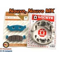 ราคา ผ้าเบรค หน้า หลัง Click Fino Mio Nouvo PCX Wave100125 (20458651292)