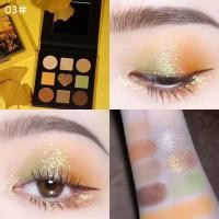 ราคา อายแชโดว์ Novo No 5343 พาเลททาตา 9 ช่อง เนื้อแมท ชิมเมอร์ novo soft eye palette eyeshadow (17296411408)