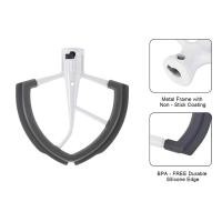ราคา ในสต็อก COD Flex Edge Beater for KitchenAid Bowl Lift Stand Mixer 6 Quart Dough Mixing Paddle with Flexible Silicone Edges (10465913692)