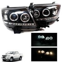 ราคา ไม่มีได้ไม่แน้ว ไฟหน้า โปรเจคเตอร์ ไฟหน้าแต่ง TOYOTA VIGO CHAMP วีโก้แชมป์ 2011 2012 2013 2014 โคมดำ JR3 9446 ของมีจำนวนจำกัด (12522782364)