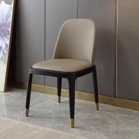 ราคา COD piece delivery solid dining chair home light luxury modern back stool simple hotel apartment (17423666255)