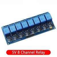 ราคา 5v 12v 1 2 4 6 8 way relay module for arduino 1 2 4 6 8 channel relay module with optocoupler Relay Output In stock (19612745334)