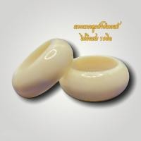 ราคา แหวน แหวนกระดูกช้างไทยแท้ หนา10มิล กระดูกช้างแท้ไม่มีผสม ของแท้ตลอดชีพ ของดีบ้านช้าง (10113065149)