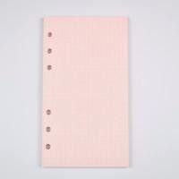 ราคา GONUUWGL อุปกรณ์การเรียน รายสัปดาห์ รายเดือน 40 แผ่น A5 A6 รีฟิลกระดาษใบหลวม กระดาษรีฟิล กระดาษโน๊ต Binder Inside Page (21256680891)