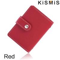 ราคา Kismis 1ชิ้นผู้หญิงผู้ชายหนัง26ช่องใส่บัตรเครดิตซองใส่บัตรป้องกัน RFID กระเป๋าเงินแบบพกพา (21341842970)