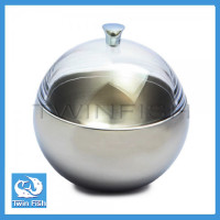 ราคา ส่งฟรี TWIN FISH กระติกน้ำแข็งพร้อมฝาปิดใส IB 3 (1381388028)