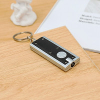 ราคา ไฟฉายจิ๋ว GUDE001ไฟฉายพวงกุญแจไฟฉายขนาดเล็กพกพาแบบพวงกุญแจไฟ LED ไฟฉุกเฉินแสงสีขาว (19757587337)