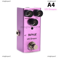 ราคา minglieyue2 กีต้าร์ไฟฟ้าเหยียบวินเทจ Overdrive Distortion CRUNCH Distortion US Dream (20720781064)