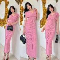 ราคา GANNIESHOP พร้อมส่ง ตค5 S 4XL เดรส เดรสยาว เดรสสาวอวบ เดรสสีชมพู เดรสสีแดง เดรสสีโอรส ใส่ไปงานแต่ง เพื่อนเจ้าสาว ผ้ากริ๊ตเตอร์วิ้งๆ ใส่เทียว (20651861001)