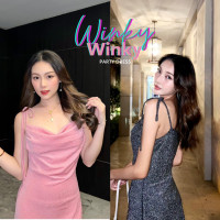 ราคา SAY เดรสออกงาน คอถ่วง ผูกไหล่ Wink Genesis พร้อมส่ง (18172727295)