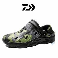 ราคา Daiwa New Mens Fashion Fishing Sandals 2022 Beach Sandals EVA Soft Bottom Beach Slippers Home Sandals Outdoor Fishing Slippers (13019983050)