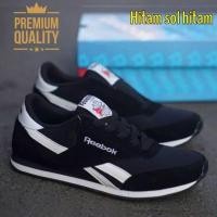 ราคา HITAM Reeb0k Rebook Reebook Classic Suede Navy Gray Black White Black Grade Ori Casual Running Shoes (16555527586)