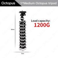 ราคา ขาตั้งสามขาสำหรับโทรศัพท์มือถือที่มีความยืดหยุ่นฟองน้ำปลาหมึกขาตั้งกล้องขนาดเล็กสำหรับ iPhone (21170851021)
