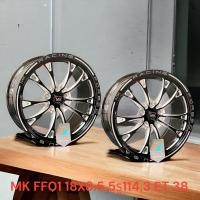 ราคา ล้อแม็ก MK FF001 ขอบ18 5รู114 3 กว้าง 8 5 ออฟเซต 38 ล้อสไตร์ซิ่งใส่แล้วสวยพอดีกับตัวรถ และล้อแม็กรุ่นนี้เป็นล้อแม็ก flowforming เบาและแข็งแรงมากๆๆ ราคารวม4ล้อ มีบริการเก็บเงินปลายทาง (21245360917)