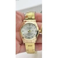 ราคา ShopWatch cheapprice นาฬิกา casio นาฬิกาข้อมือ นาฬิกาผู้หญิงผู้ชาย นาฬิกาคู่ นาฬิกาแฟชั่นใหม่สีทอง กันน้ำ หน้าปัดขนาด 35 42 มม แถมถ่านสำลองฟรี (19474497977)
