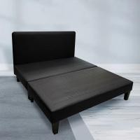 ราคา Elegant Style เตียงนอน ฐานเตียง หัวเตียง หุ้มหนัง สไตส์ญี่ปุ่น ไม่รวมที่นอน (18704928054)