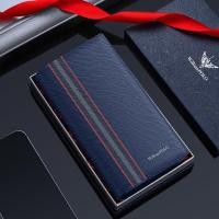ราคา POLO New Mens Long Wallet Cowhide High end Business Trend Multi card Soft Wallet (20272976027)