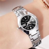 ราคา Swiss automatic movementfemale fashion waterproof luminous tungsten steel machineryjoker web celebrity ladies watch (16566577220)