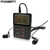 ราคา SH 01วิทยุ AM FM มัลติฟังก์ชั่นวิทยุพร้อมหูฟังวิทยุเครื่องเล่น MP3ชาร์จได้แบบพกพานาฬิกาปลุกเดินกลับบ้านวิ่ง (21276377427)