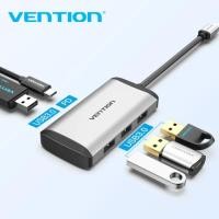 ราคา Vention USB ฮับ C Tipe C Ke USB 3 0แท่นวางมือถือ USB C HDMI RJ45 4K Air อุปกรณ์เสริม Mate 30 USB C Tipe C 3 1 Splitter หลายพอร์ต Usb3 1 (18059108740)