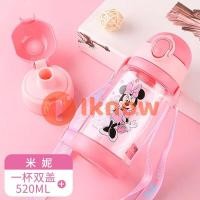 ราคา I Know Frozen ขวดน้ำสำหรับเด็กขวดน้ำ2in1พร้อมหลอด แก้วดื่มน้ำแบบเปลี่ยนได้ปราศจาก BPA 520มล Elsa (21172465900)