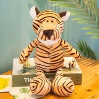 ราคา 25ซม ตุ๊กตาเหมือนจริง Lion Tiger ช้างลิงเสือดาวยีราฟ Raccoon ตุ๊กตาจำลองสัตว์ป่าของเล่นตุ๊กตาสำหรับของขวัญเด็ก (21358427378)