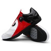 ราคา men and women cycling shoes non locking bicycle shoes general road mountain bike shoes rubber sole bike shoes kasut basikal non cleats cycling shoes stitching with rotating buckle (20267359035)