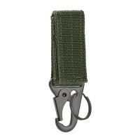 ราคา Virwir พวงกุญแจยุทธวิธีหัวเข็มขัด Carabiner พวงกุญแจพร้อมตะขอคลิปไนลอนที่แขวนเข็มขัดสำหรับสายรัดยึด (19835088003)