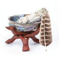 ราคา Tripod Stand for Abalone Smudge Bowls (21139389762)