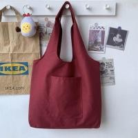 ราคา Women Canvas Shopping Bag Ladies Reusable Eco Bags Female Foldable Supermarket Handbags Travel Storage Tote Pouch (20143937319)