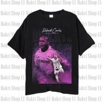 ราคา เสื้อยืด ลายฟุตบอล Roberto Carlos Legend Of Defender Of Brazil สําหรับผู้ชาย และผู้หญิง (20648272212)