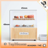 ราคา Ioplu โมเดลตู้กับข้าวขนาดเล็กจำลองบ้านตุ๊กตาตู้กับข้าวเครื่องประดับ DIY ของเล่นตกแต่งฉาก (20907359953)