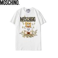 ราคา moschino เสื้อยืดคอก ลมแขนสั้นผ้าฝ้าย uni (16452280428)