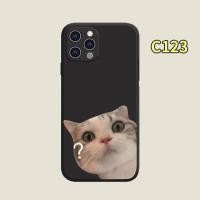 ราคา เคสไอโฟน 7 Plus 11 6 6S 8 Plus XR 11 12 13 PRO MAX 11 12 13 Mini X XS MAX Se 2020 6SPlus 7 Plus 6Plus 8 Plus XSMAX Funny Cat (20409150177)
