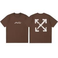 ราคา GEMMMA letter print T shirt ผ้าคอตตอน 100 เสื้อยืดแขนสั้นพิมพ์ลาย Arrow สำหรับผู้ชาย T0478 (20043526346)