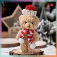 ราคา Senia 1ชิ้นตุ๊กตาตุ๊กตาหมีน่ารักวัสดุช่อดอกไม้ DIY เครื่องประดับรูปหมีผ้าพันคอสัตว์การตกแต่งบ้านเค้กต้นคริสต์มาส Boneka Mainan นิ่ม (21095238312)