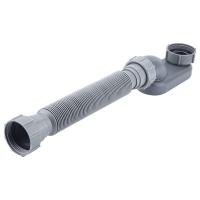 ราคา Gray Bathtub Shower Drain Pipe Flat P Trap Free Standing Tub Drain for Bath Bathtub Drain (20532650956)