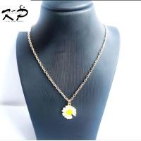 ราคา สร้อยคอแฟชั่นเกาหลี สร้อยคอดอกเดซี่ สร้อยคอแฟชั่นพร้อมจี้ดอกเดซี่ น่ารักไม่ไหว (17204751019)
