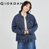ราคา Giordano ผู้หญิง ปกหลายกระเป๋า แจ็คเก็ตยีน ส์ฟอก ผ้า Free Shipping 18372001 (21005885288)