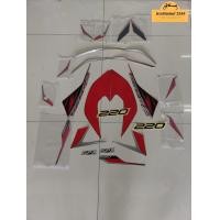 ราคา ชุดสติ๊กเกอร์กราฟฟิคส์สีแดง GPX Razer220 ของแท้เบิกศูนย์ (14759718423)