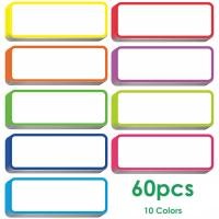 ราคา ป้ายแม่เหล็กแห้งลบแท็กแผ่นชื่อที่นำกลับมาใช้ใหม่ได้9 10สีเทปกาวสองหน้าแม่เหล็กยืดหยุ่นสำหรับไวท์บอร์ดล็อกเกอร์ตู้เย็นเก็บเครื่องมือในห้องเรียนสำนักงานบ้าน3 2 X 1 2 แต่ละอัน (19644248400)