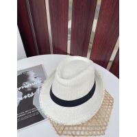 ราคา หมวกสานทรงปานามาขอบรุ่ย รุ่น B058 สินค้าพร้อมส่งจากไทย (20879667845)