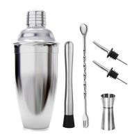 ราคา UPORS Cocktail Shaker 550ml750ml Stainless Steel Wine Martini Boston Shaker Mixer For Bar Party Bartender Tools Bar Accessories (11728767579)