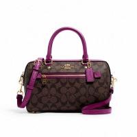 ราคา Coach outlet ของเเท้ กระเป๋าสะพายข้าง COACH ROWAN SATCHEL กระเป๋าทรงหมอน (19654438165)