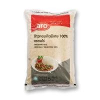 ราคา ข้าวหอมคัดพิเศษ 100 ตราเอโร่ 5 กก ถุง รหัสสินค้า 33746 (20775531393)