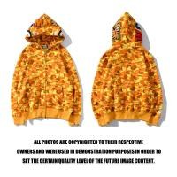 ราคา 2023 NEW2023 A Bathing Ape Camouflage Jacket Shark Head Full Zip Sweats Hoodie สีดำสีขาวสีเทาสีน้ำเงินสีแดงสีเขียว (20122168845)