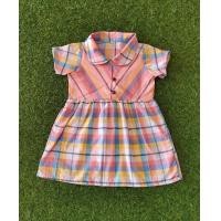 ราคา เดรสผ้าขาวม้า ชุดเดรสเด็ก ชุดเด็กหญิง เดรสผ้าฝ้าย เดรสผ้าขม้า สำหรับเด็ก 1 6 ขวบ (16206642151)