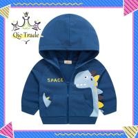 ราคา เด็กเสื้อคลุมด้วยผ้าการ์ตูนไดโนเสาร์พิมพ์แขนยาวซิปคาร์ดิแกนเสื้อกันหนาวแจ็คเก็ต (16024647065)