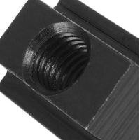 ราคา T nut 2Pcs M6 M8 M10 M12 M16 DIN508 Black Finish Grade 8 8 Carbon Steel T Slot Nut Tapped Through Slot T nut Furniture Brand New (18863340957)
